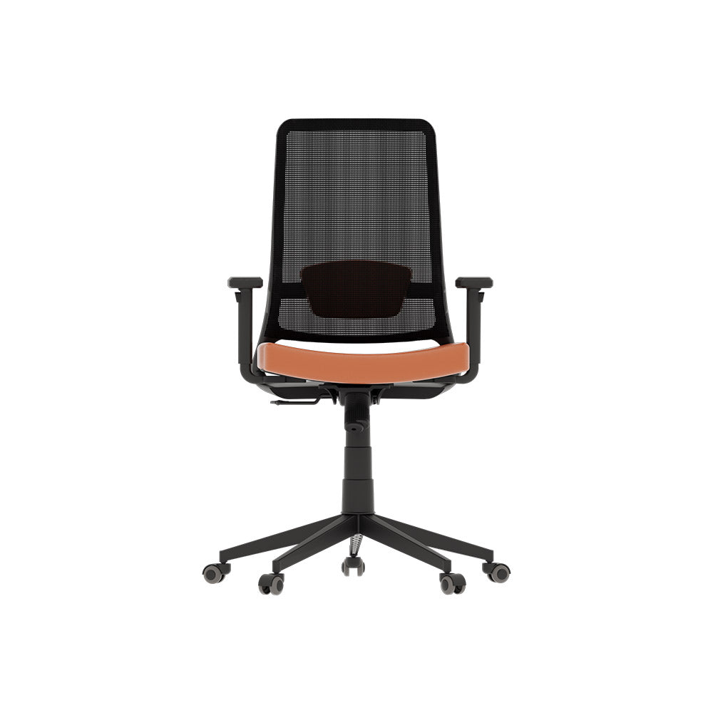 Breeze Sustainable Office Chair Mid Back - Back View