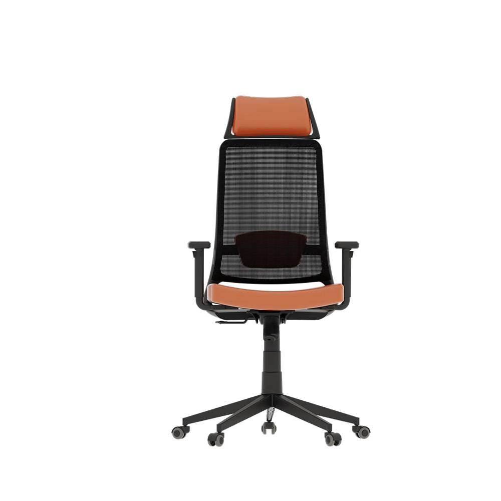 Breeze Sustainable Executive Office Chair High Back - Front View