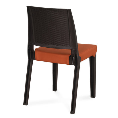 Enamora Plastic Chair with Cushion