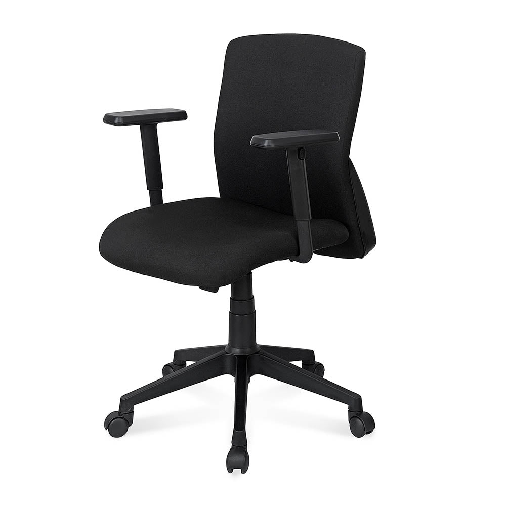 Left Side View Image of Stake Mid Back Chair