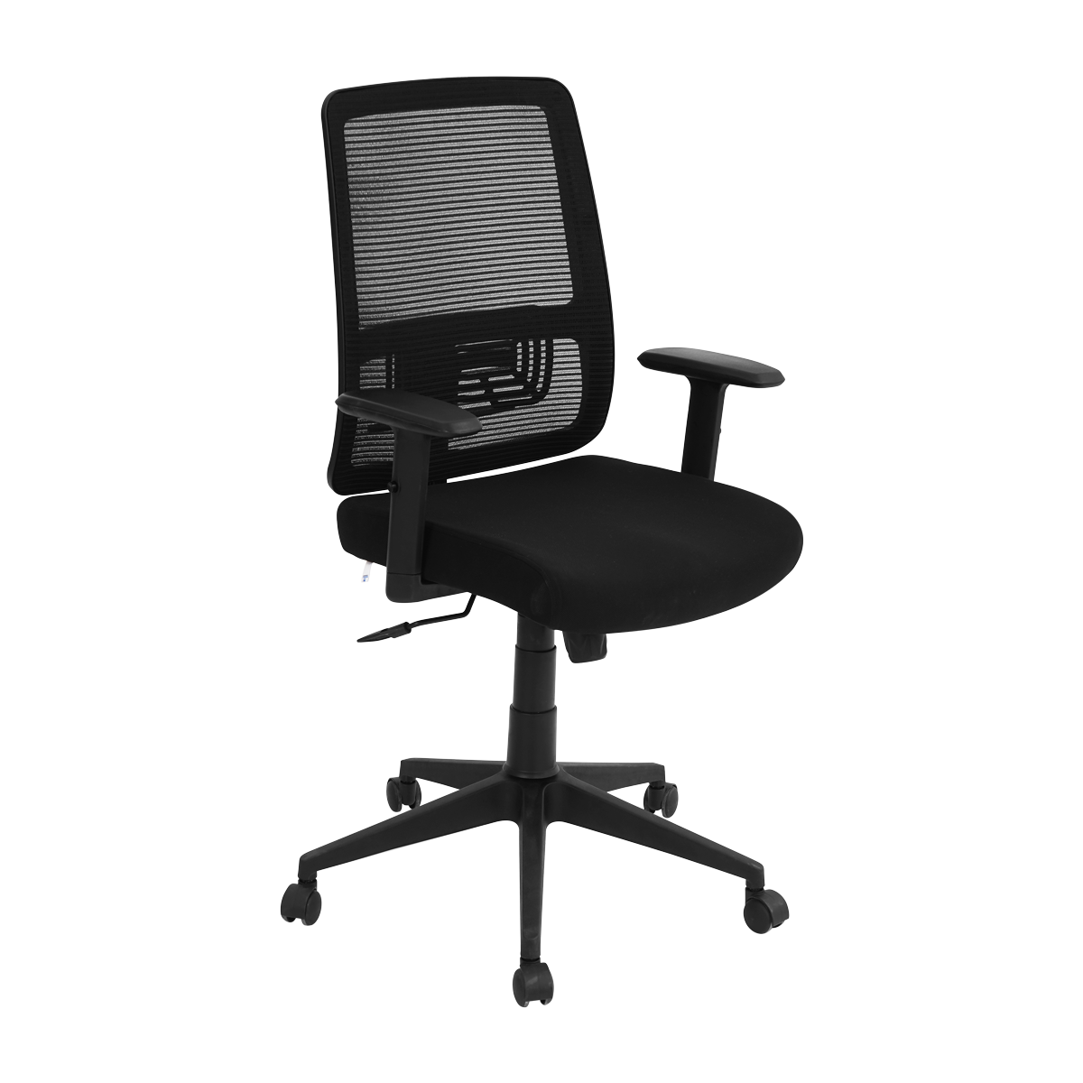 Polo Ergonomic Office Chair Mid Back - Slight Side View