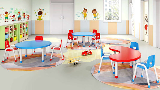 Enhance Preschool Learning Through Interactive and Collaborative Activity Tables