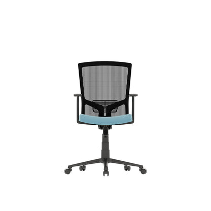 Flow Task Office Chair - Mesh - Mid Back - Sky Blue
