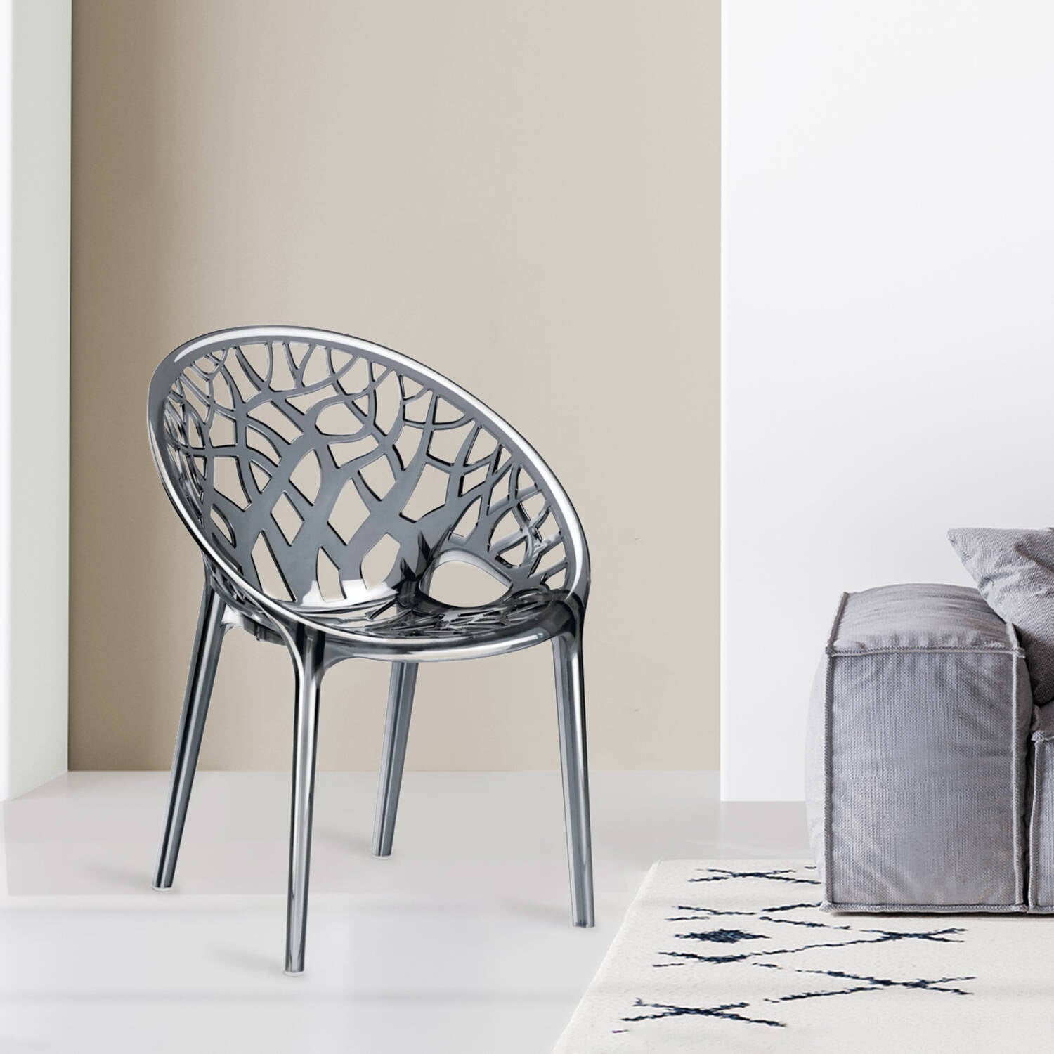 Crystal Plastic Chair 5 | Nilkamal Edge