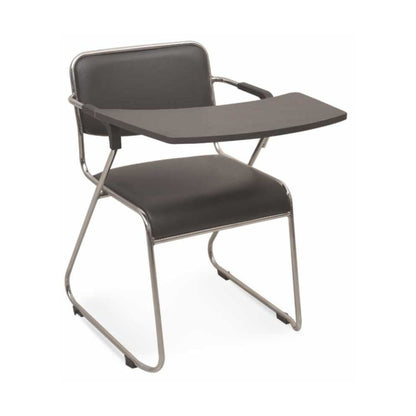 Contract 01 Training Chair Soft PVC with Full Tablet and Arm - Main View by Nilkamal Edge