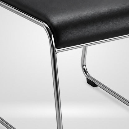 Contract 01 Visitor Chair Soft PVC without Arm