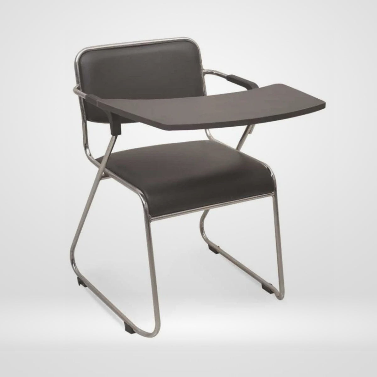 Contract 01 Training Chair Soft PVC with Full Tablet and Arm