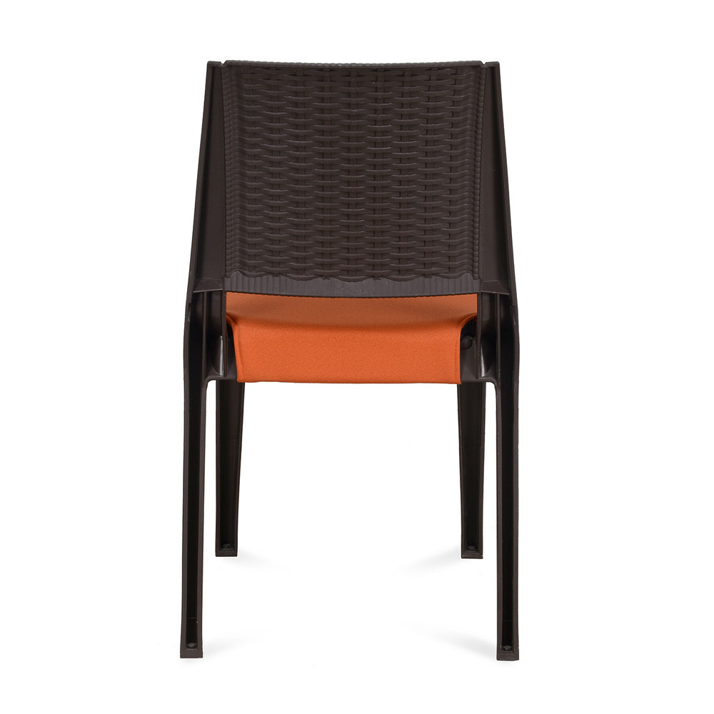 Enamora Plastic Chair with Cushion