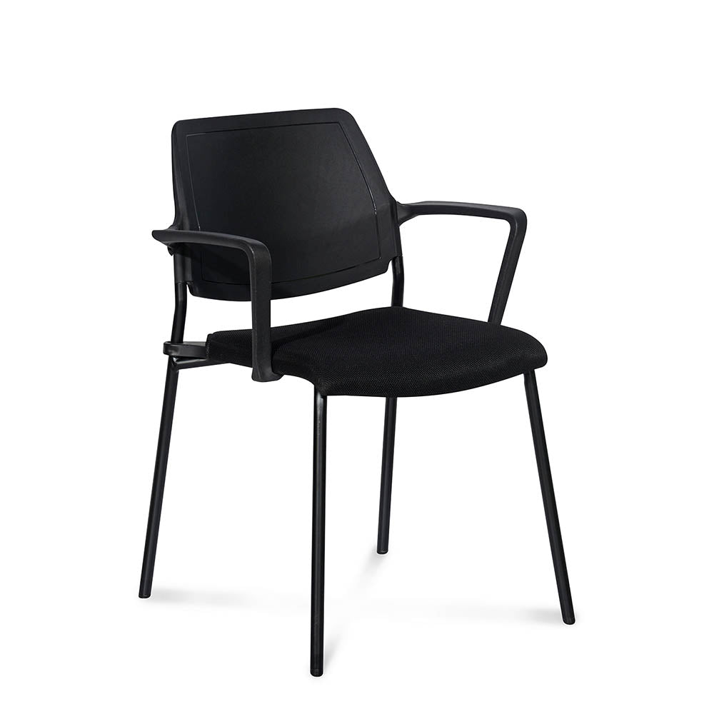 Festa Visitor Chair with Arm & Seat Cushion