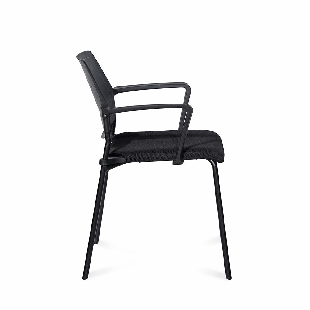 Festa Visitor Chair with Arm & Seat Cushion