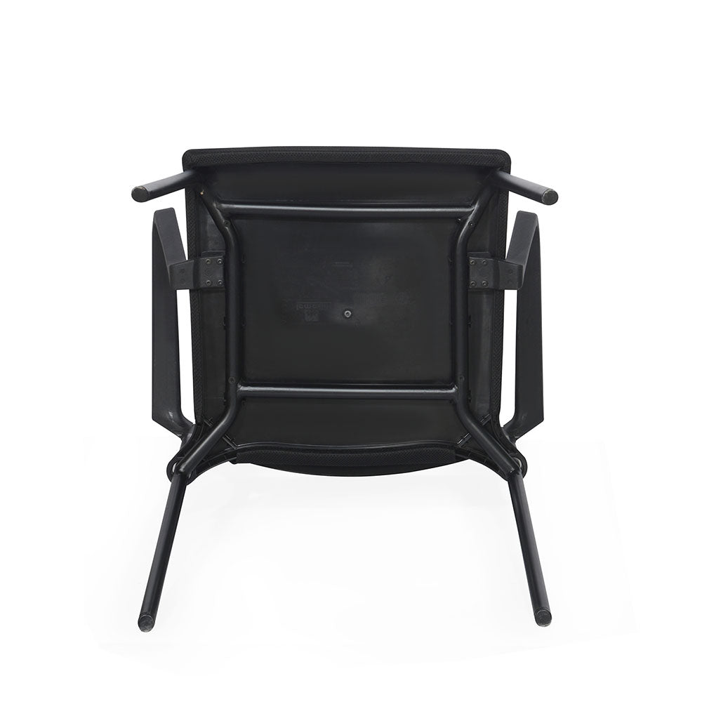 Festa Visitor Chair with Arm & Seat Cushion