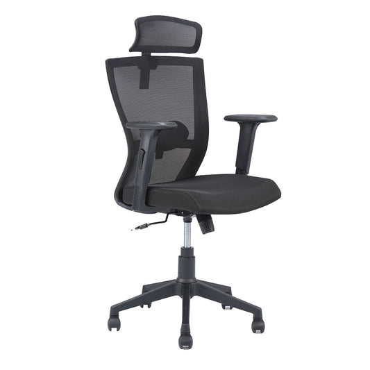 Hexon Office Chair Mesh High Back with Adjustable Armrest 1