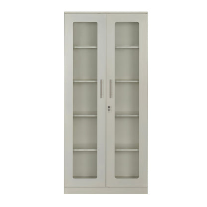 Rafel Office Storage Almirah with Glass Door