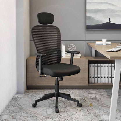 Alba Office Chair Mesh High Back with KTS