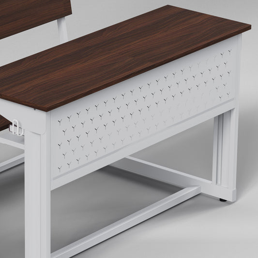 Oxford 2 Seater Desk Cum Bench