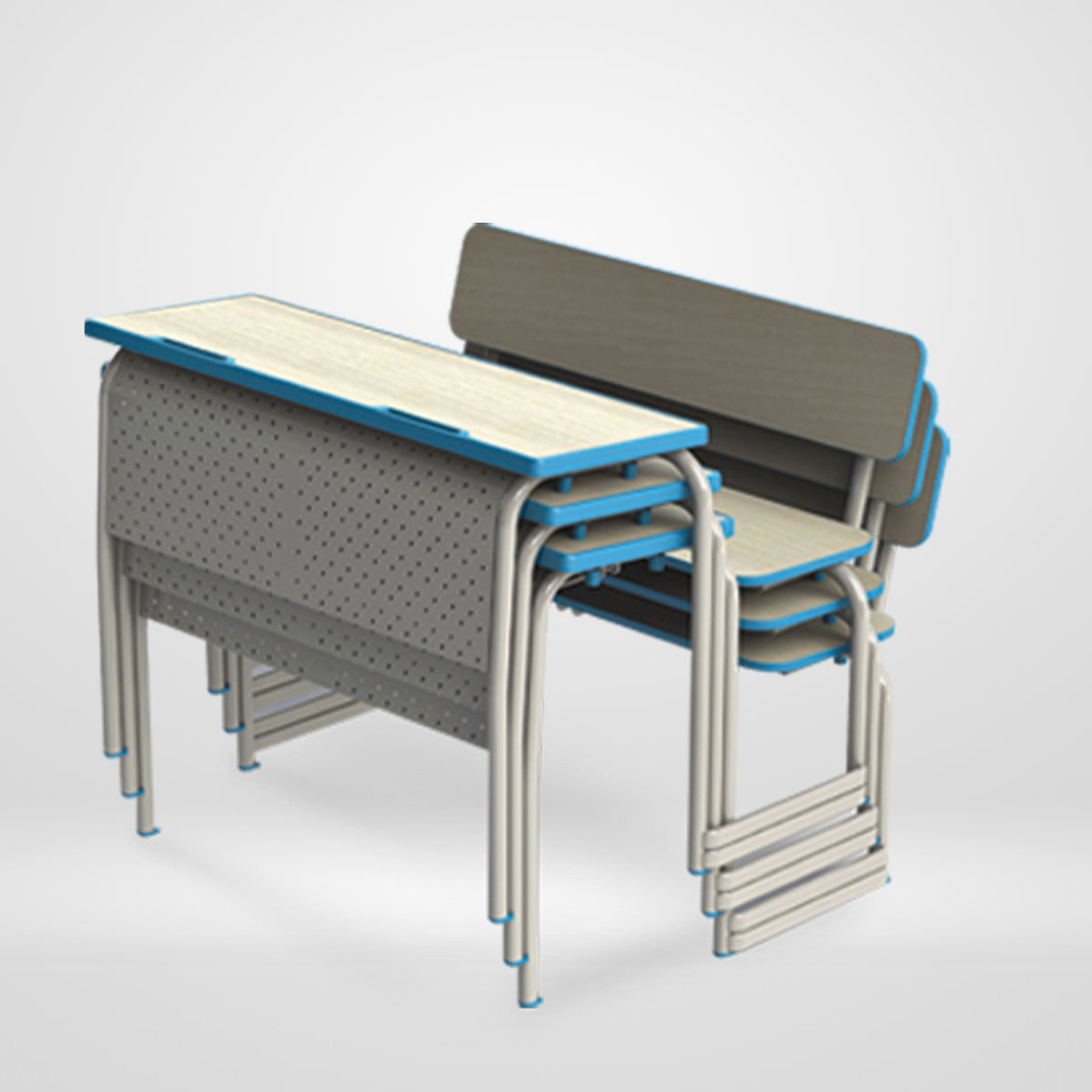 Sensible School Desk Cum Bench