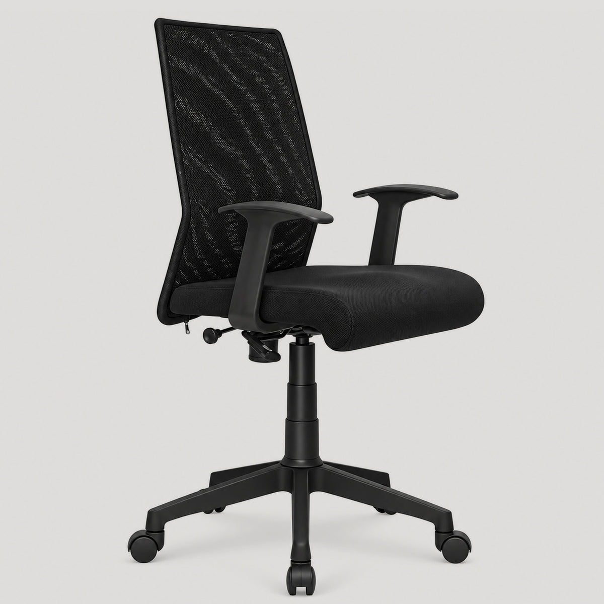 Thames Office Chair Mesh High Back with Adjustable Armrest